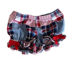 Gymboree Americana Quilted Patchwork Bloomer Shorts 0-3M